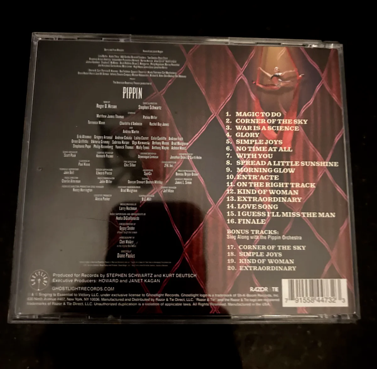 Pippin OBC SIGNED CD Original Cast Stephen Schwartz Miller Martin Thomas, image 5