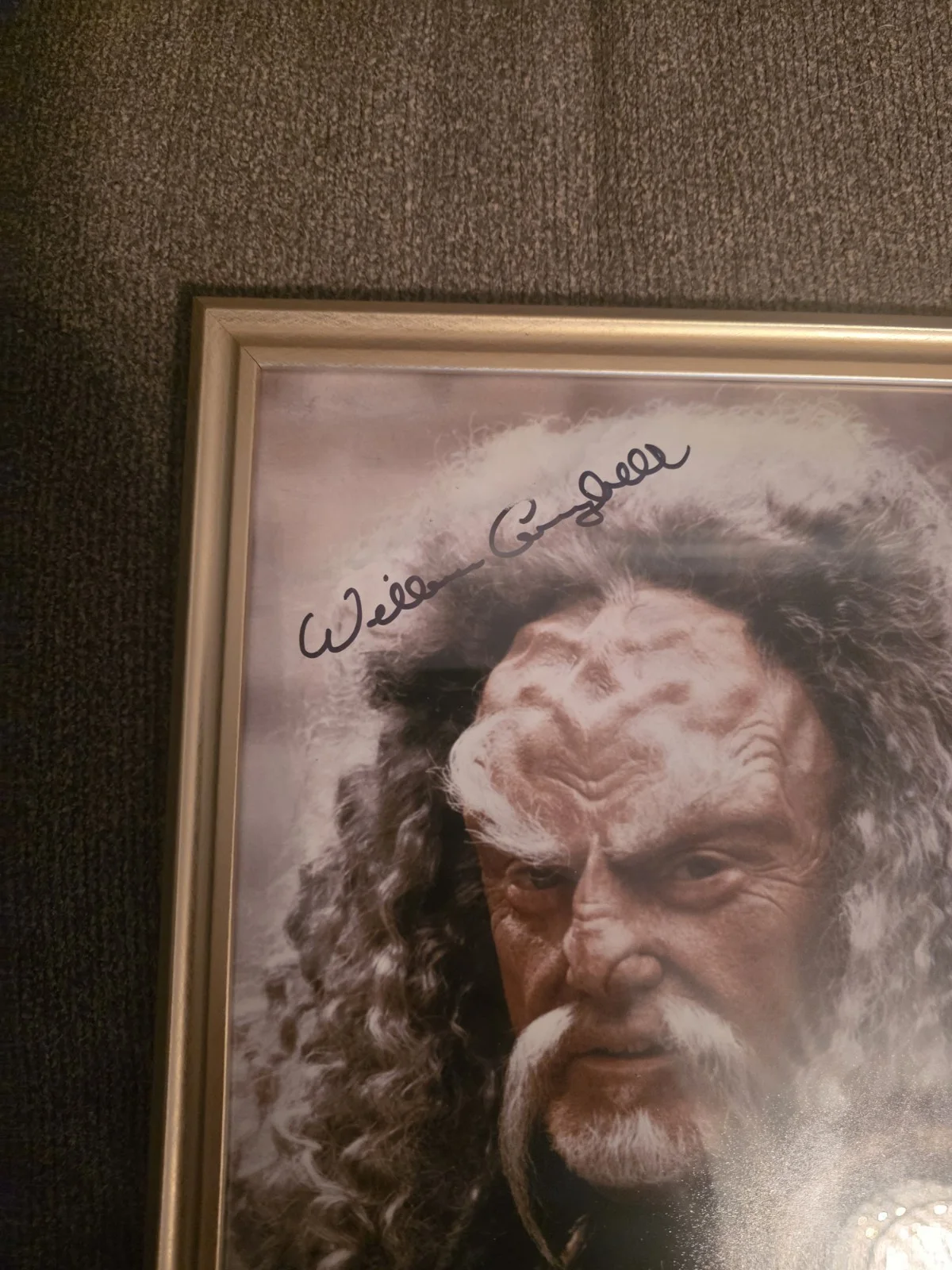 William Campbell Signed 8x10 Photo Star Trek, image 2