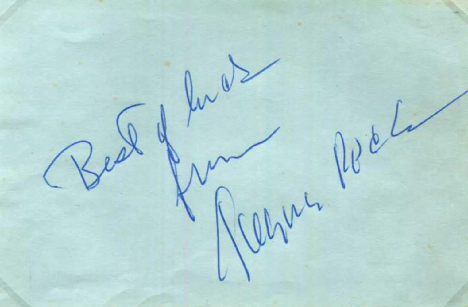 ACTOR Gregory Peck (+2003) TOP autograph, signed album page & mounted, image 2