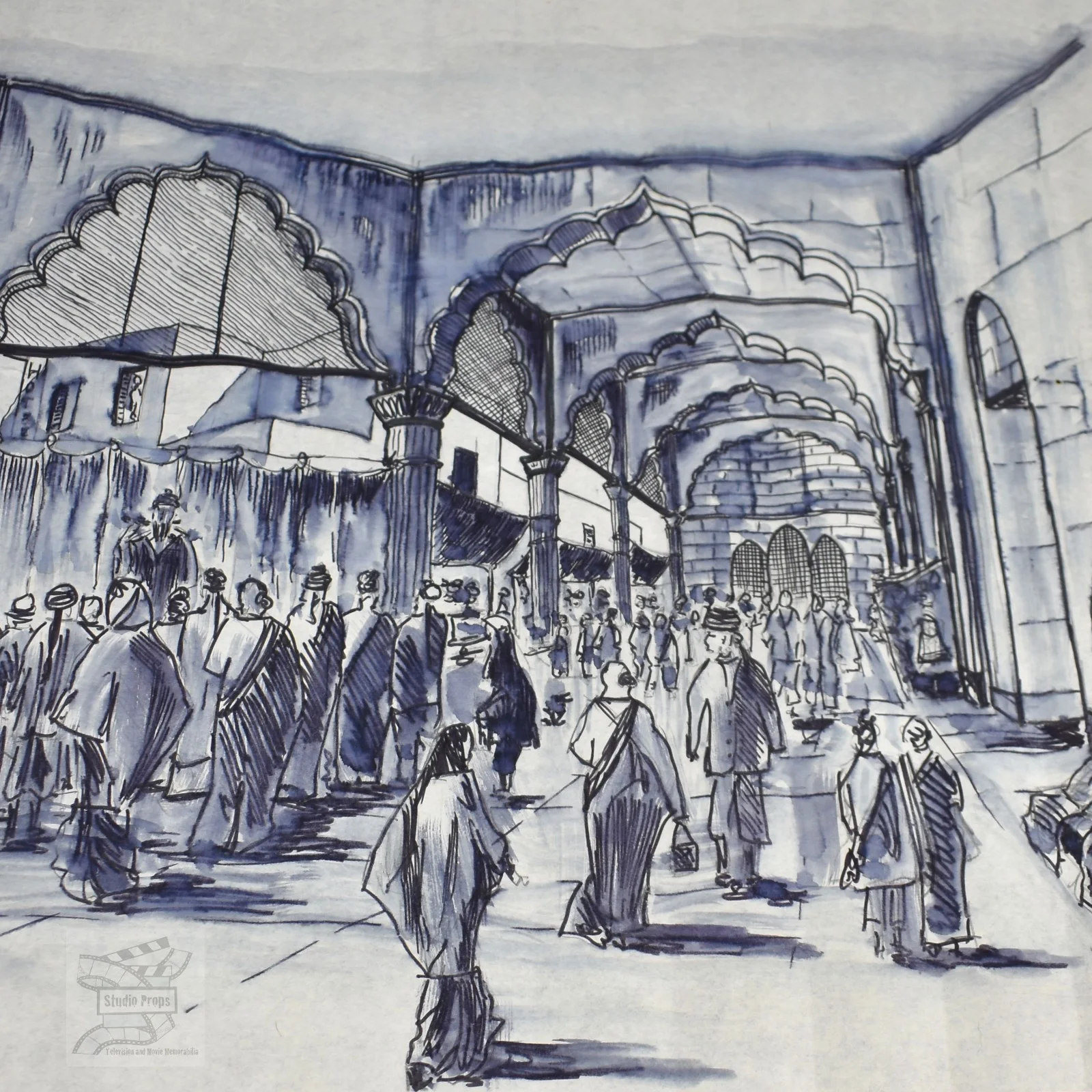 The Vault of Horror (1973) Original Concept Design Artwork, image 2