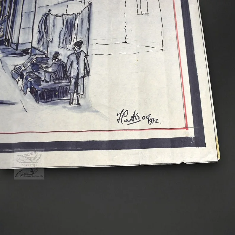 The Vault of Horror (1973) Original Concept Design Artwork, image 4