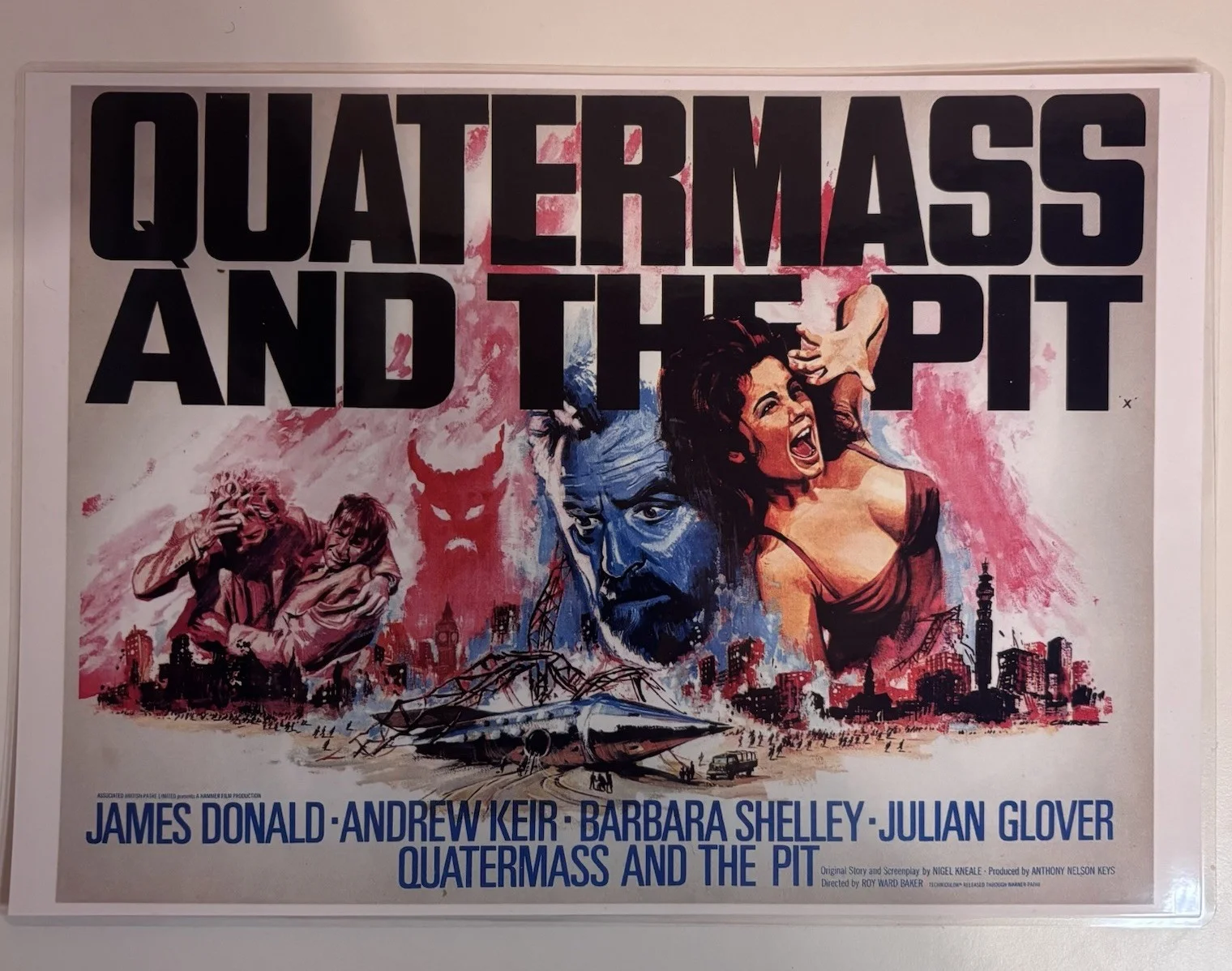 Quatermass and the Pit - Hammer Horror (Reproduction Poster), image 2
