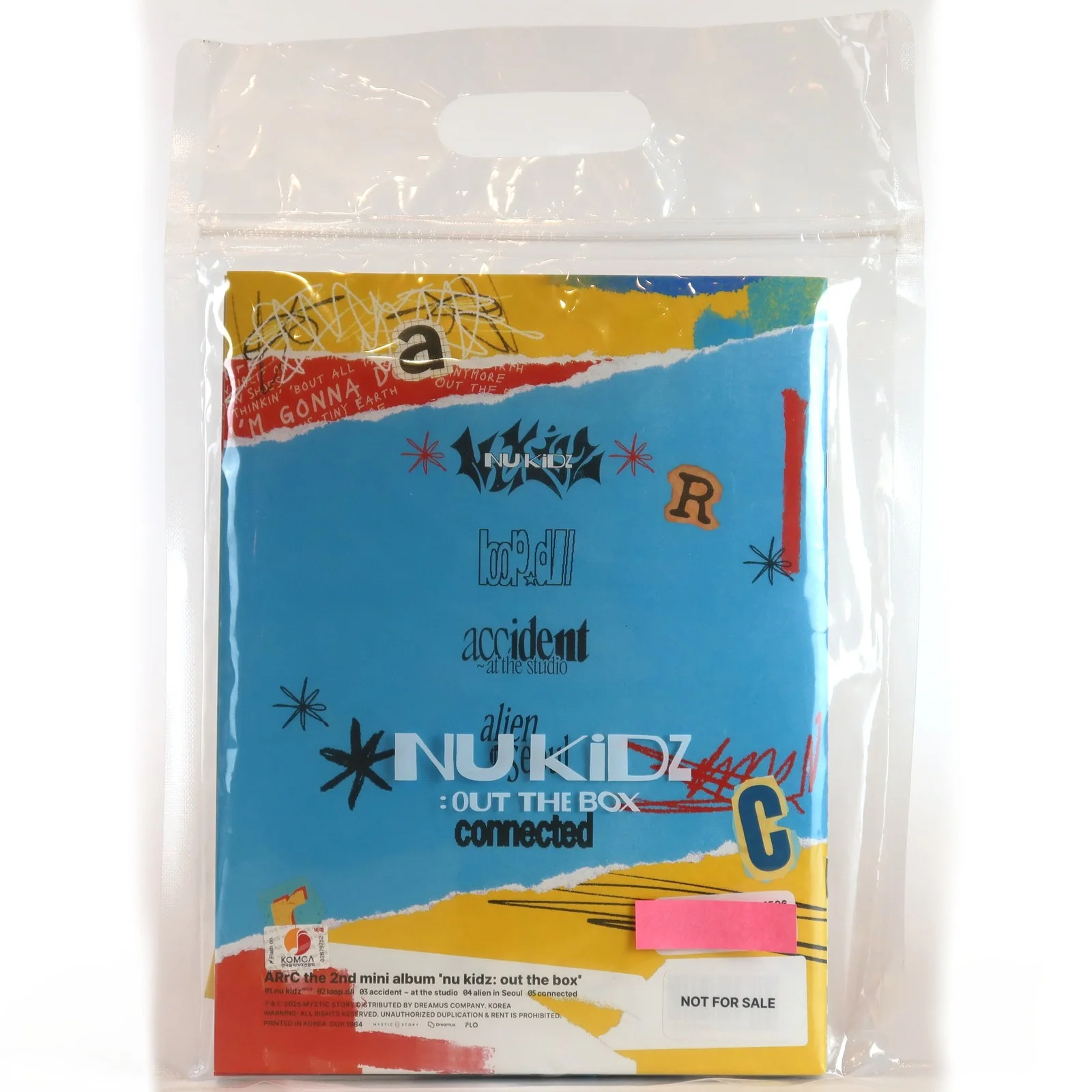 ARrC - nu kidz: out the box 2nd Mini Album Signed CD Promo K-Pop 2025, изображение 3