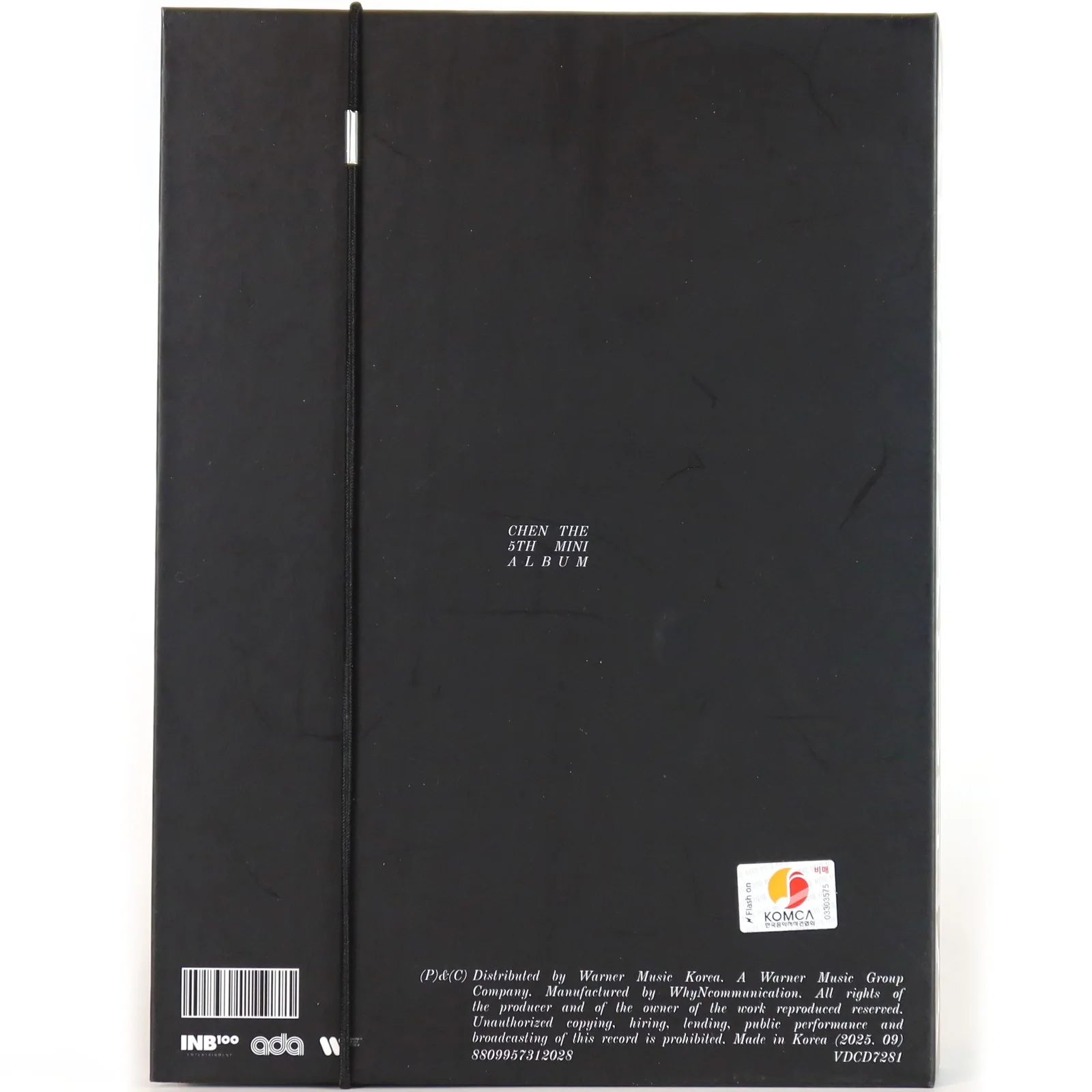 Chen - Arcadia 5th Mini Album Signed CD Promo K-Pop 2025 Exo, image 2