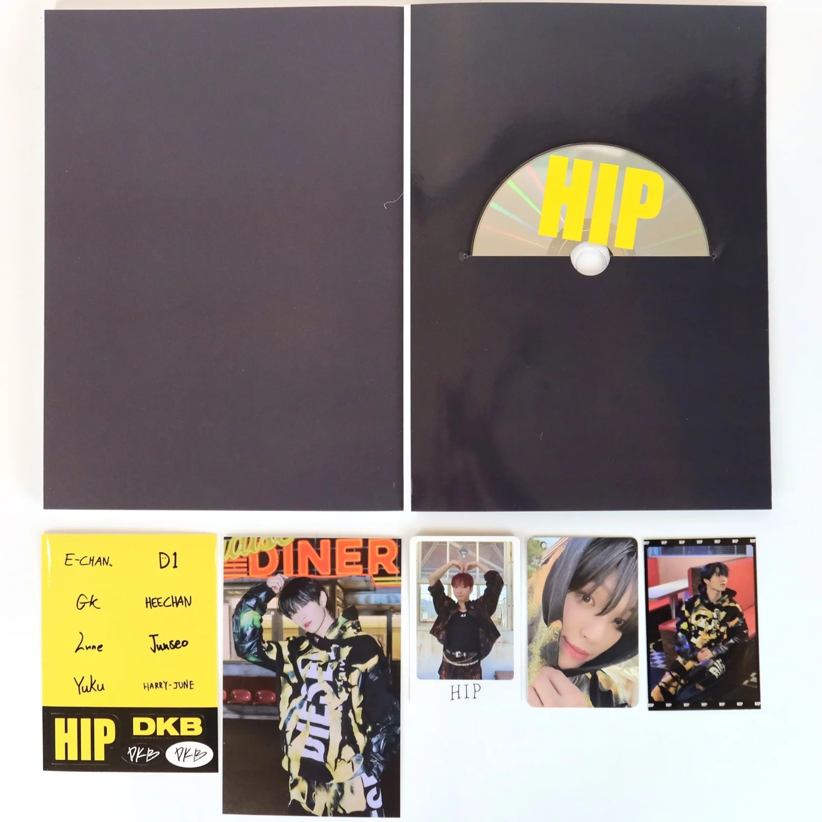 DKB - Hip [High Ver.] 7th Mini Album Signed CD Promo 2023 K-Pop, изображение 2