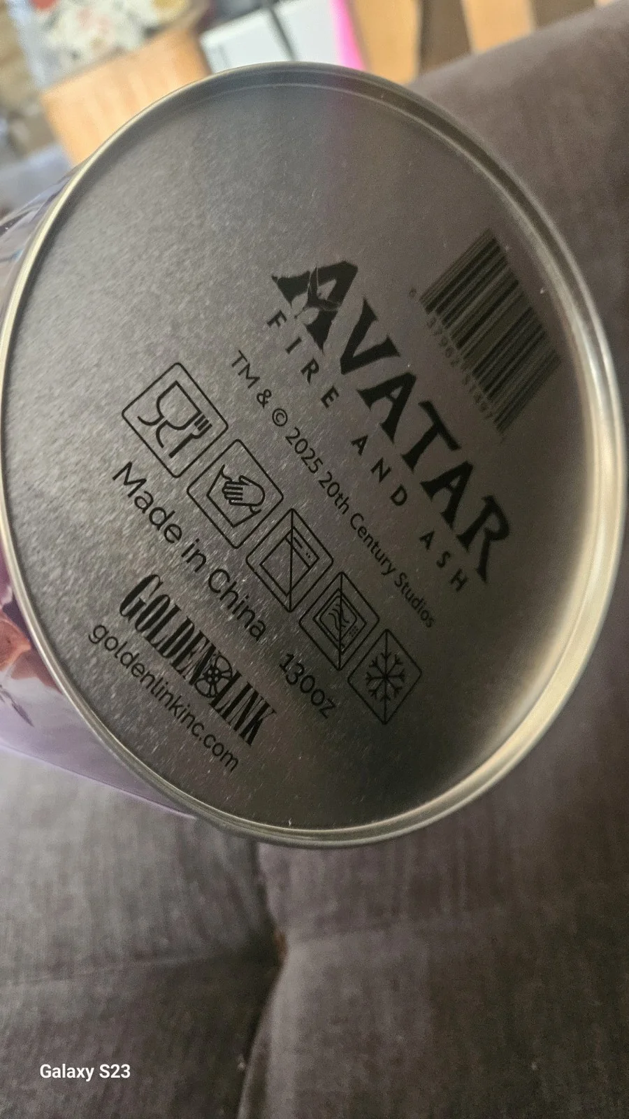 Avatar Fire and Ash 2025 Tin Popcorn Bucket 130oz / Theater Cinema Collectible, изображение 4
