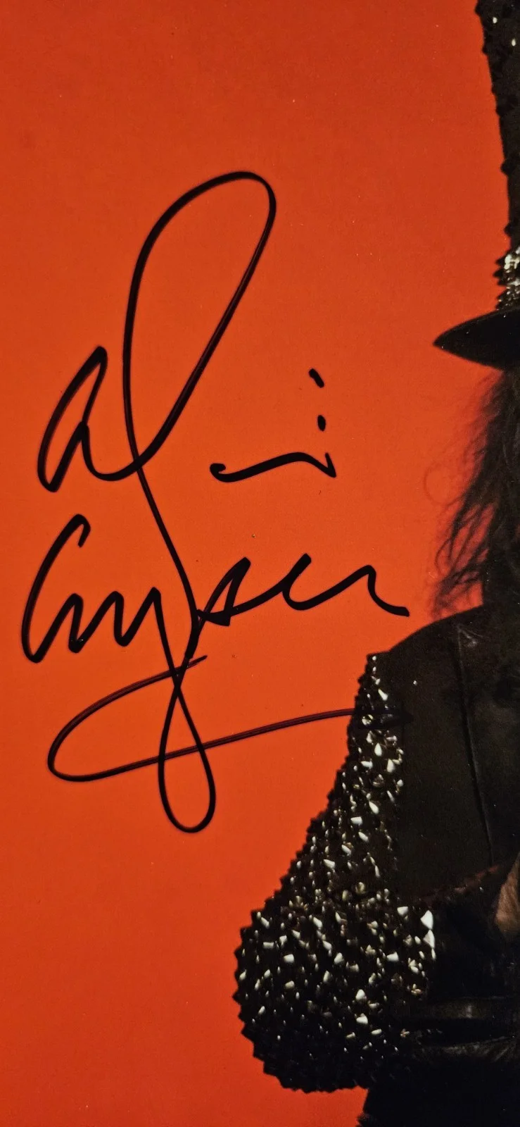 Alice Cooper Autographed 8x10 Photo, image 3
