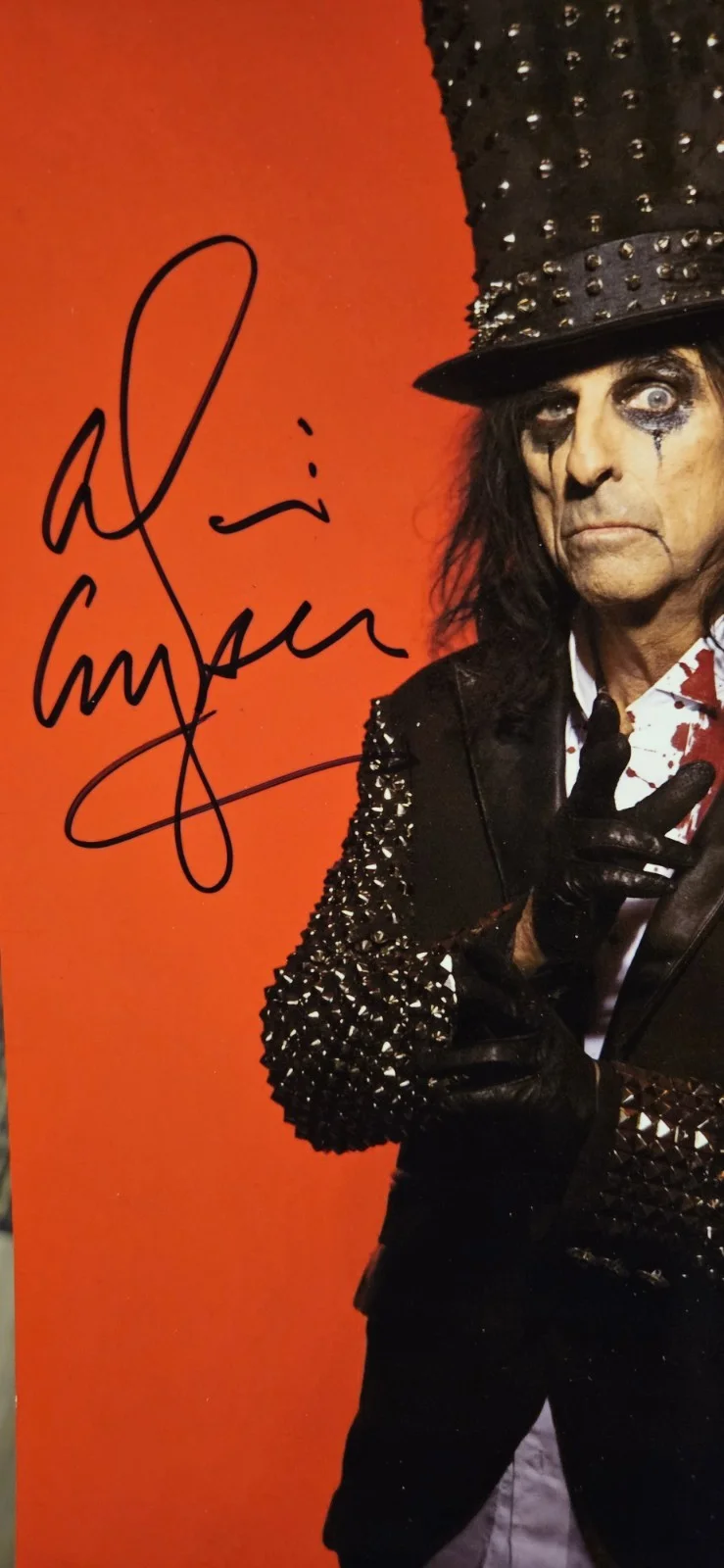 Alice Cooper Autographed 8x10 Photo, image 5