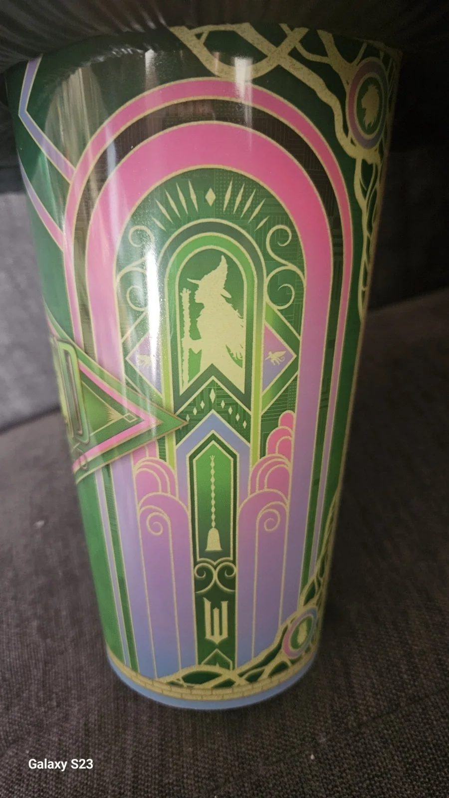 Wicked Cinema Drink Cup w Elphaba Hat Topper Lid (32oz) NEW Cineworld Exclusive, изображение 3