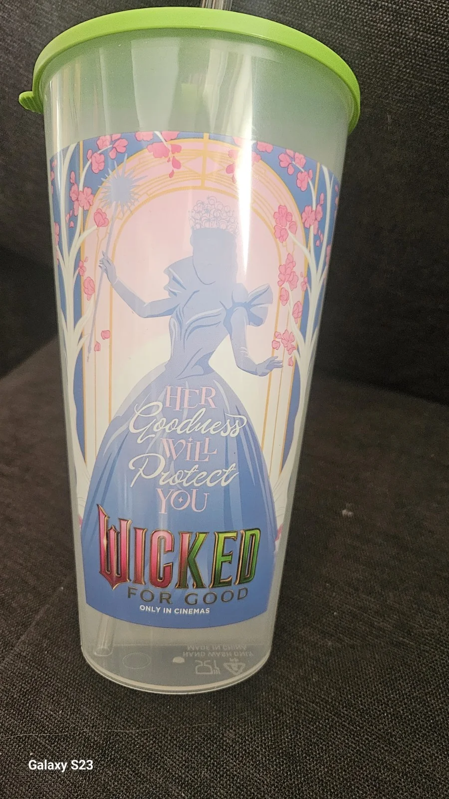 Wicked For Good Cineworld Dual Cup - Rare - New, image 2