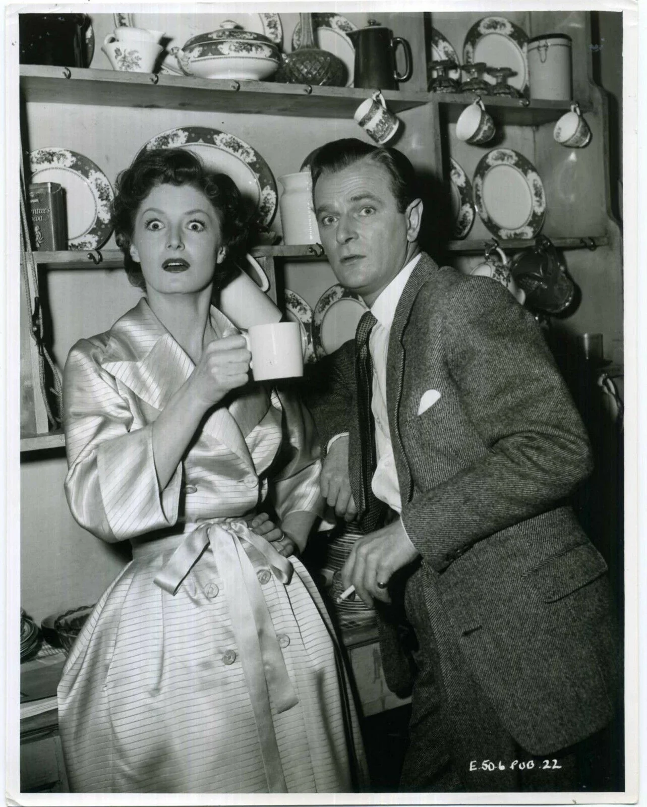 YOUNG WIVES’ TALE 1951 Nigel Patrick, Joan Greenwood 10 10x8 STILLS, изображение 2