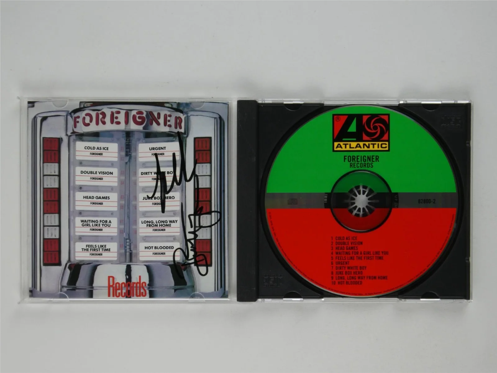 Bruce Turgon Mark Schulman Signed Foreigner Records Booklet Autographed, image 4