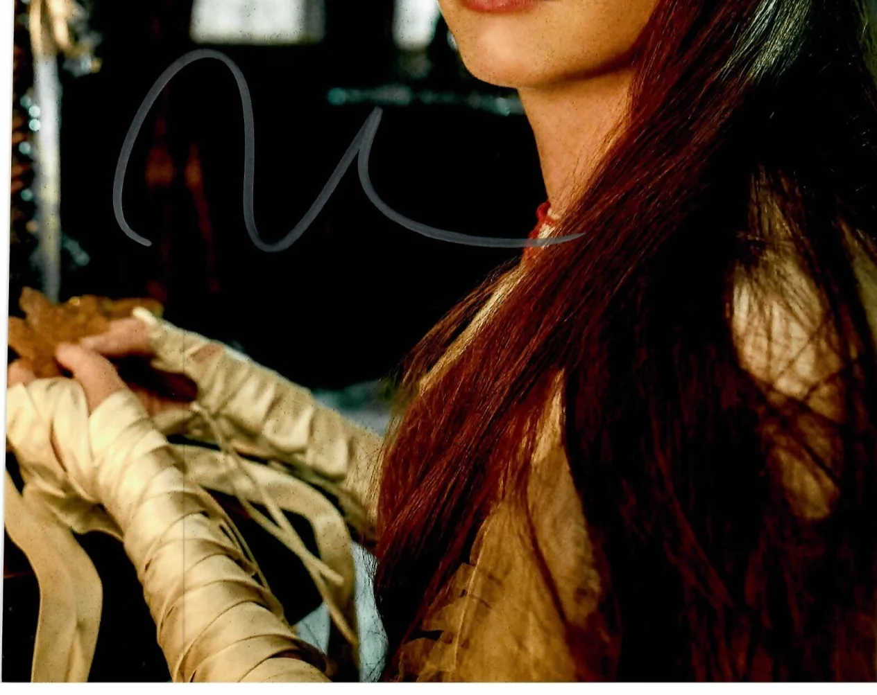 Mia Goth — Mia Goth Frankenstein Movie Actress As Lady Elizabeth Signed 8x10 Photo TTM COA, изображение 2
