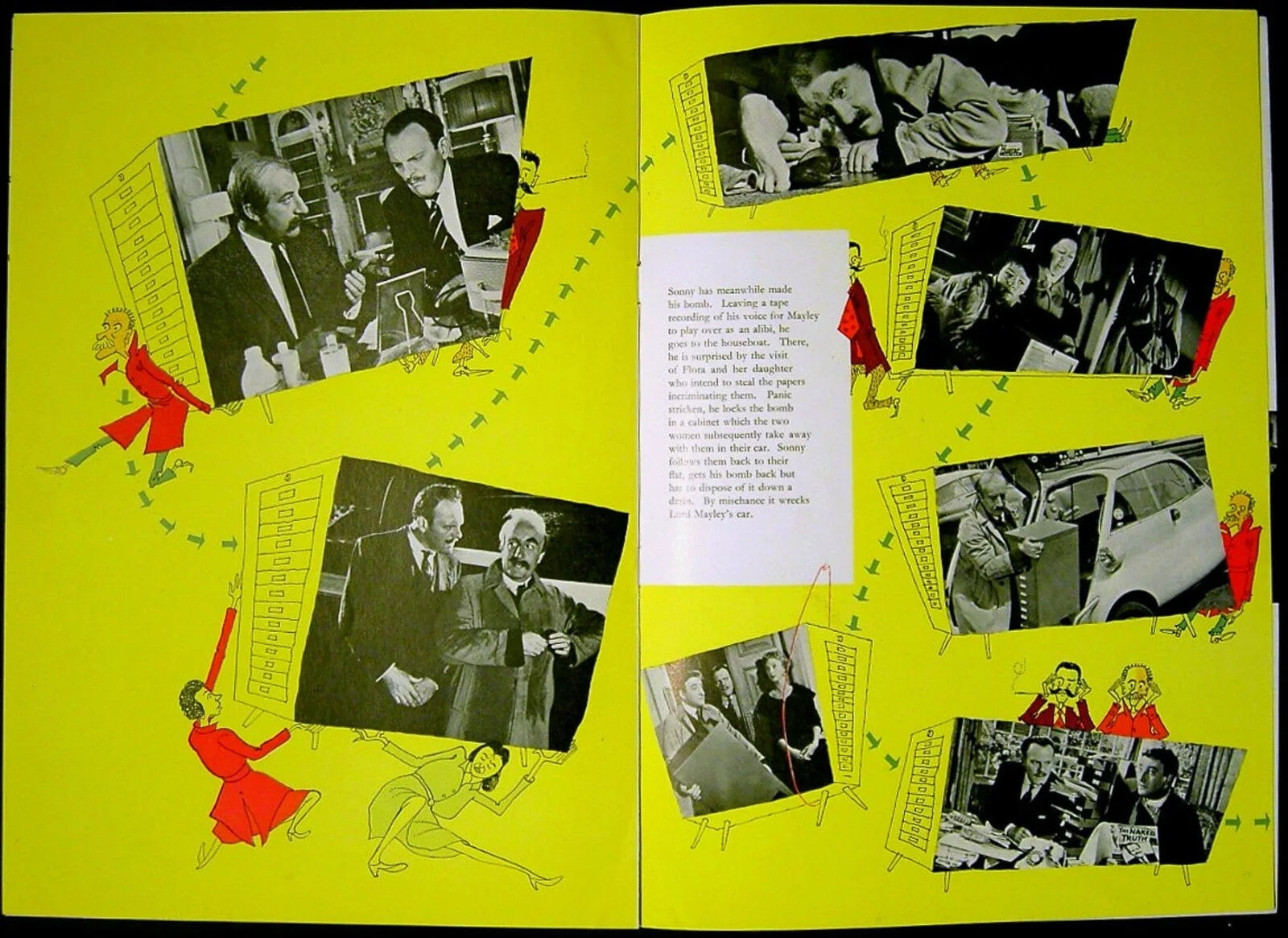 NAKED TRUTH 1957 Terry-Thomas Peter Sellers Dennis Price UK BROCHURE, изображение 4