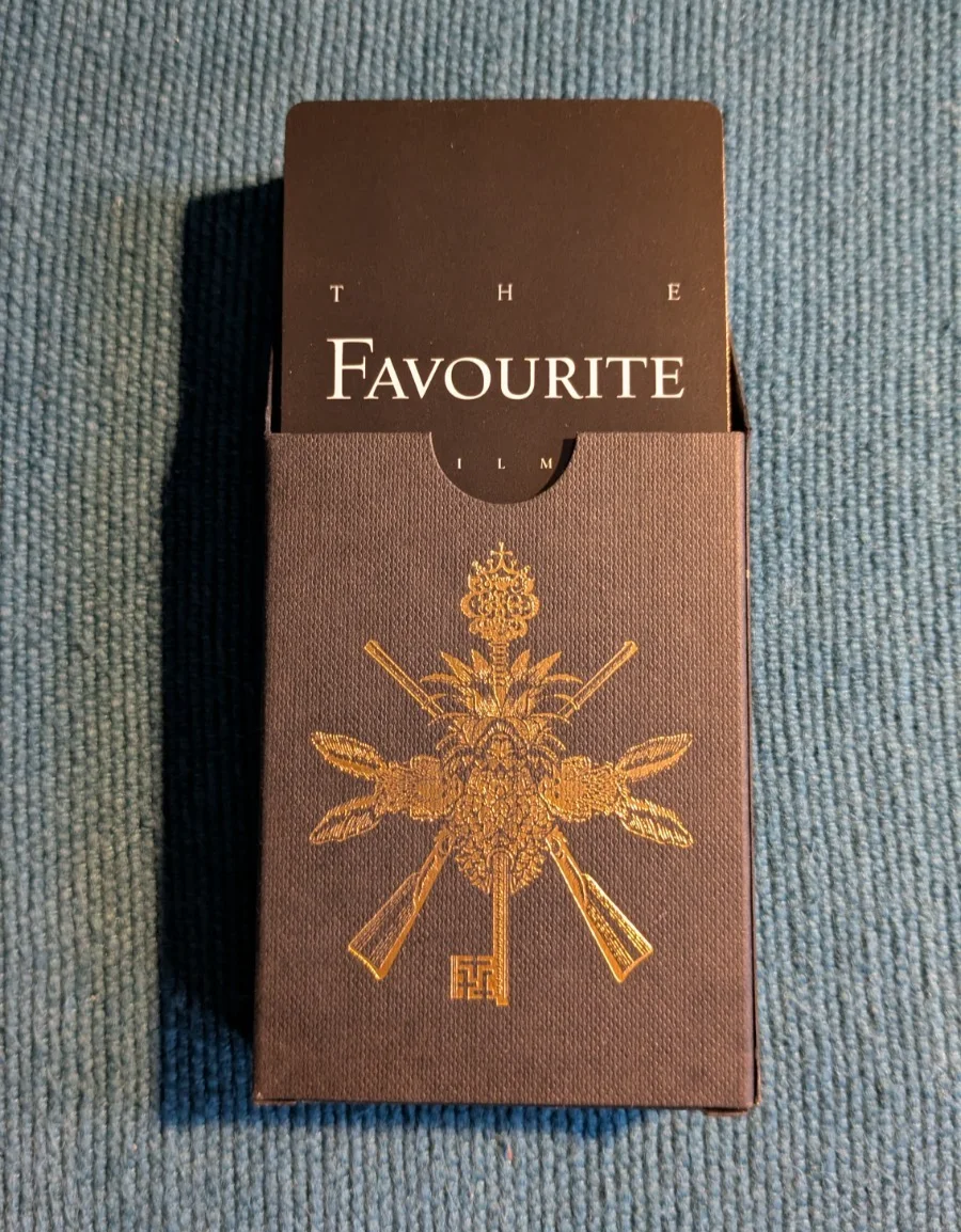 2018 TCF THE FAVOURITE MOVIE/FILM YORGOS LANTHIMOS PLAYING POKER CARDS DECKS, изображение 3