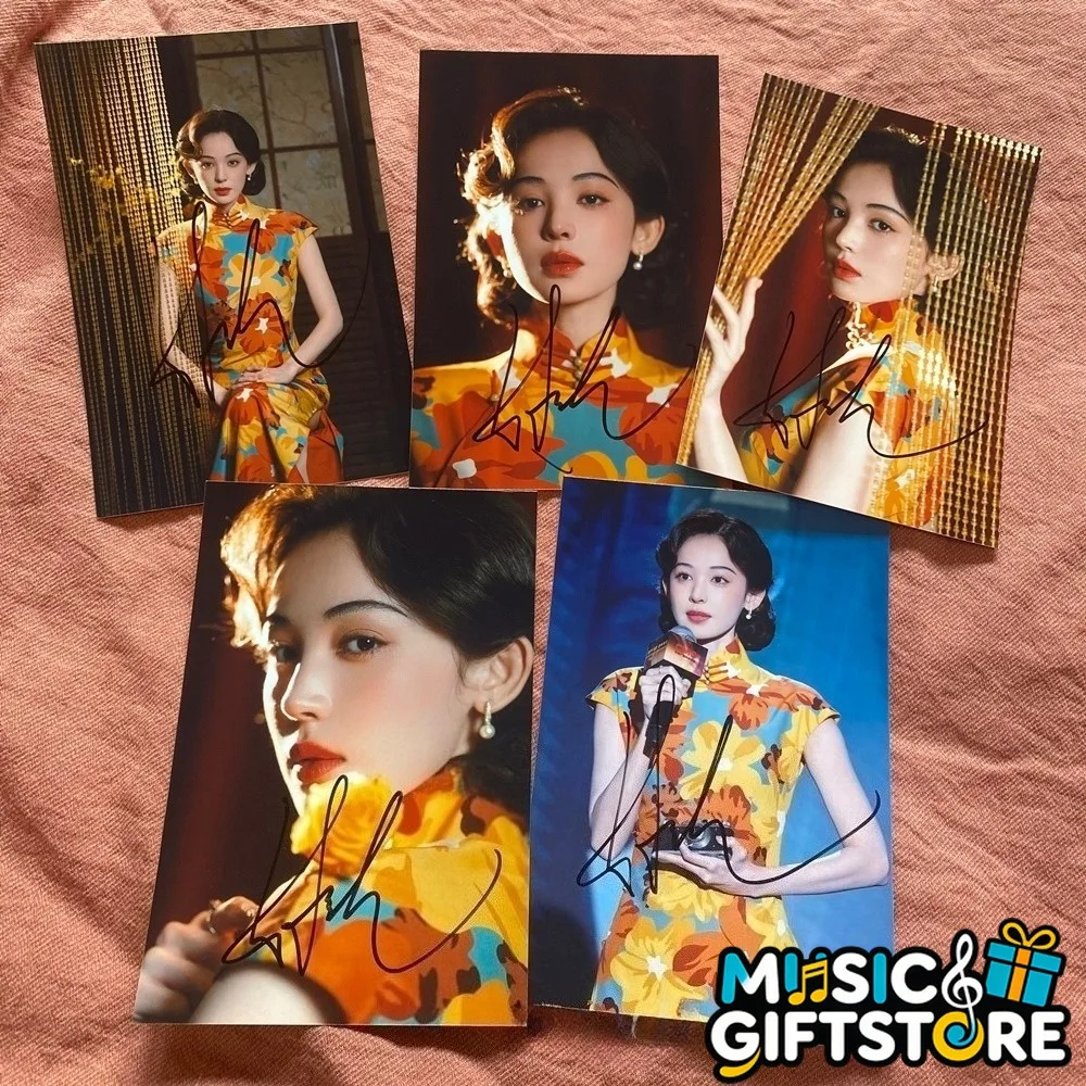 Gulnazar Autographed Signed Photo 4*6 Chinese Star Collection 古力娜扎 2026A #MUGS, изображение 2
