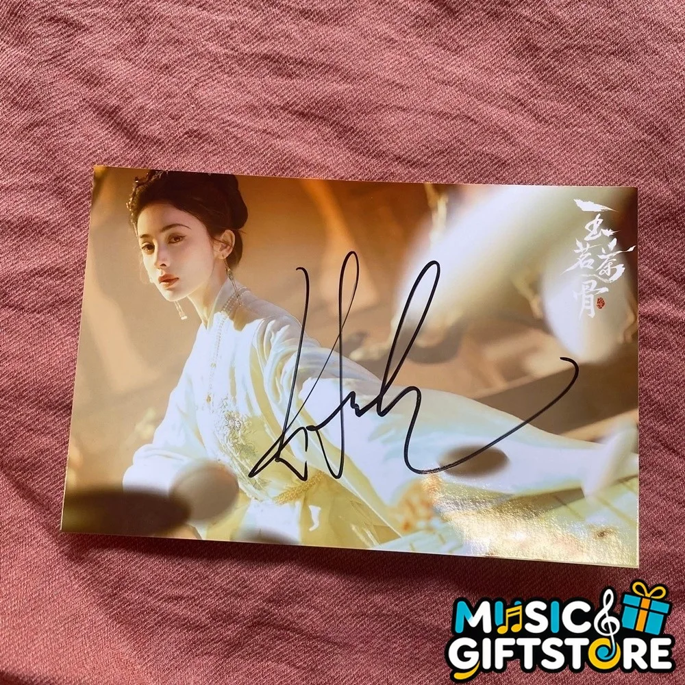 Gulnazar Autographed Signed Photo 4*6 Chinese Star Collection 古力娜扎 2026B #MUGS, изображение 4