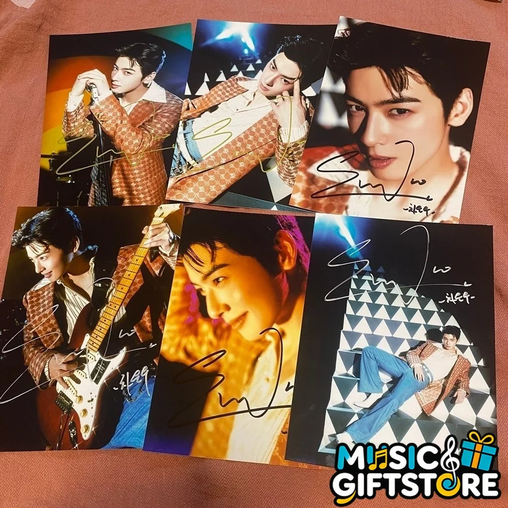 ASTRO Cha EunWoo Autographed Photo ELSE Autographs K-POP Collectibles 2026 #MUGS, image 2