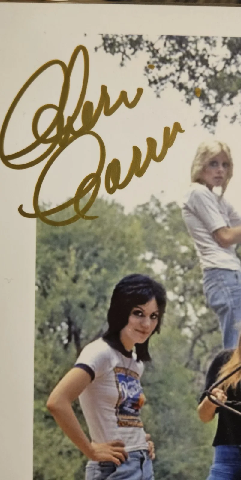 Cherie Currie Runaways Autographed Photo With COA, image 3
