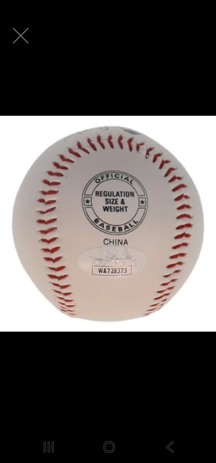 Tony the tiger — Tony Daniels Signed "Tony the Tiger" Baseball Inscribed "They're Grrreat" JSA, изображение 3