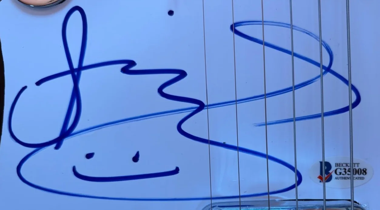 Sting — STING SIGNED TELECASTER GUITAR THE POLICE EVERY BREATH YOU TAKE BECKETT BAS RARE, изображение 3