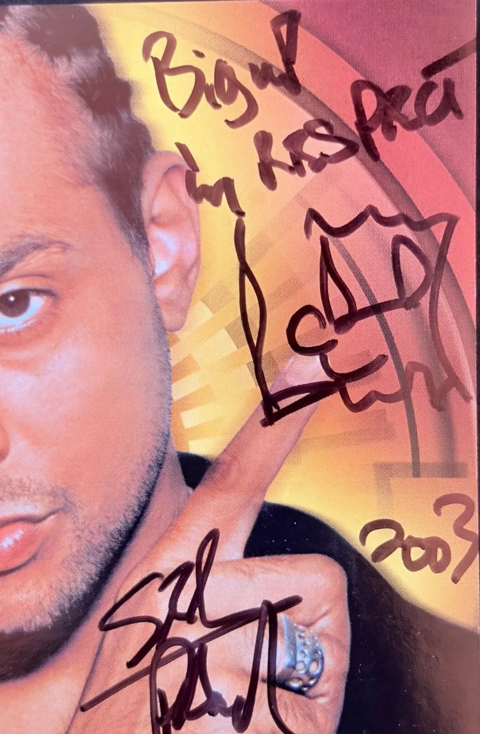 Sean Paul — SEAN PAUL SIGNED AUTOGRAPHED CD BOOKLET DUTTY ROCK VINTAGE GET BUSY 2003 A PSA, изображение 2