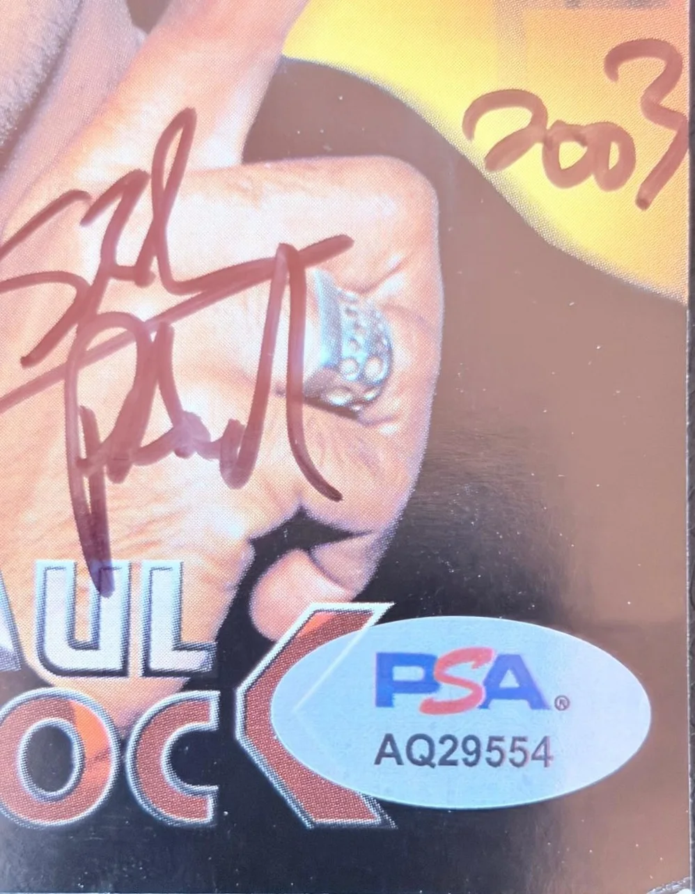 Sean Paul — SEAN PAUL SIGNED AUTOGRAPHED CD BOOKLET DUTTY ROCK VINTAGE GET BUSY 2003 A PSA, изображение 4