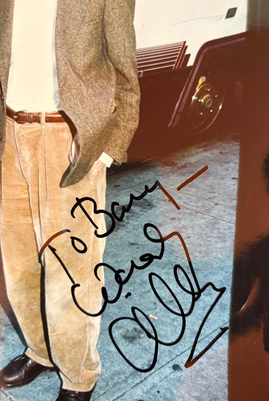 Woody Allen — WOODY ALLEN SIGNED AUTOGRAPHED 8X10 PHOTO ANNIE HALL MANHATTAN TYPE 1? PSA COA, image 2