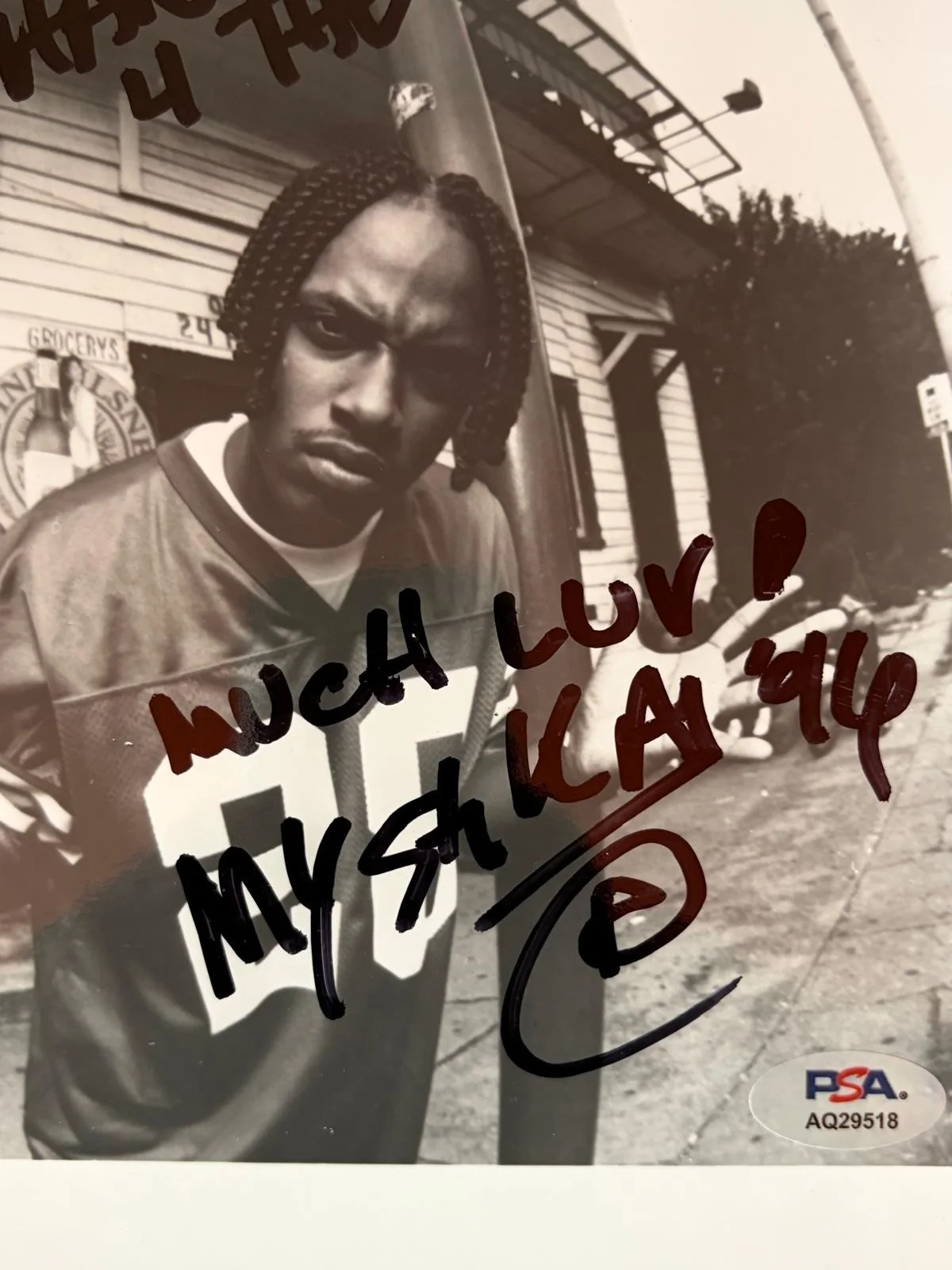 Mystikal — MYSTIKAL SIGNED AUTOGRAPHED 8X10 PHOTO MASTER P RAP HIPHOP RARE VINTAGE PSA, изображение 3