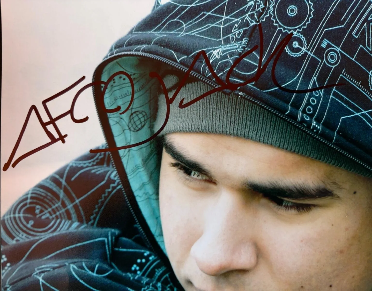 Afrojack — AFROJACK SIGNED AUTOGRAPHED 8X10 PHOTO WALL RECORDINGS DON'T BE RARE PSA COA, изображение 2