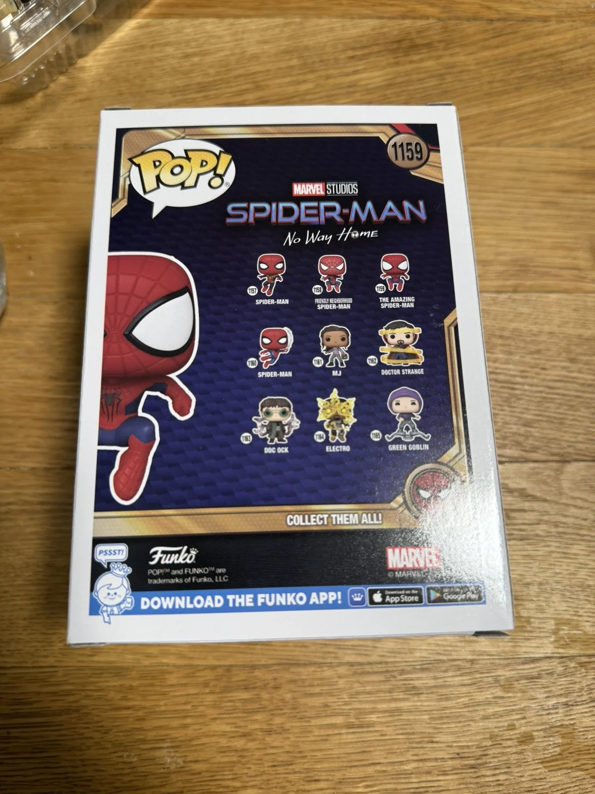 Andrew Garfield — Andrew Garfield Signed Spider-Man No Way Home Funko Pop 1159 Beckett Witnessed, изображение 3