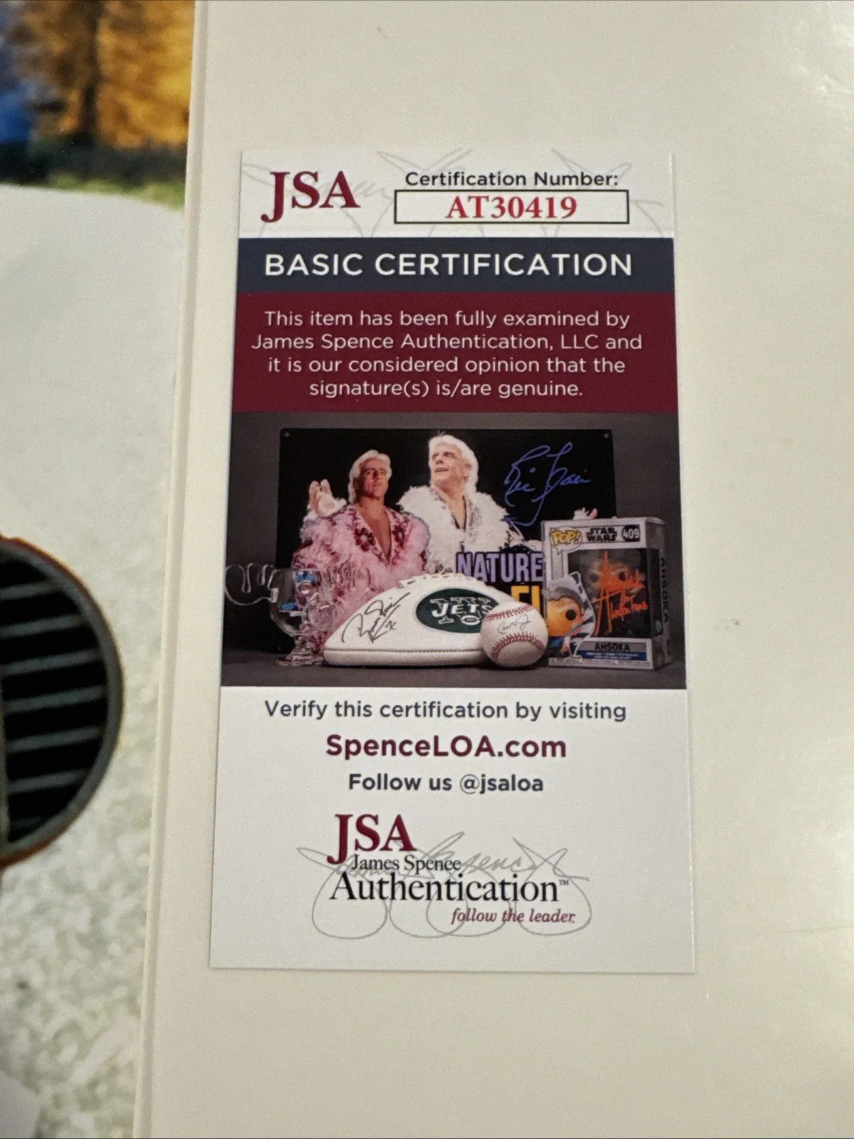 CHEVY CHASE — Chevy Chase Signed 8x10 Photo Vacation JSA Authenticated, image 4