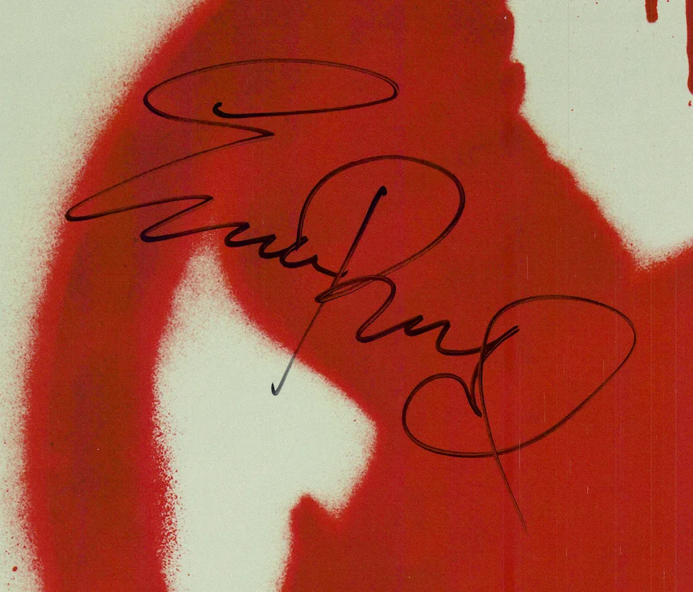 The Hunger Games Natalie Dormer Autographed Signed Poster AMCo COA 8576, изображение 3