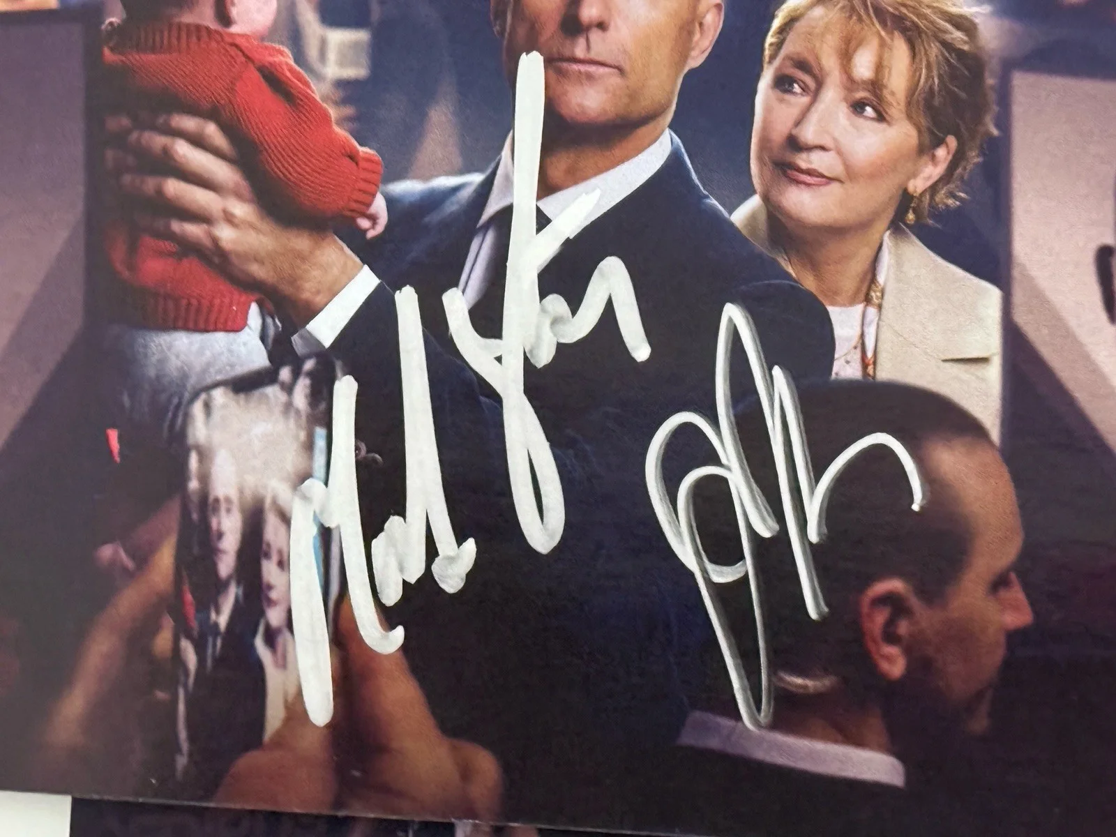 Mark Strong, John Carroll Lynch — Oedipus signed x2 Broadway playbill autograph Mark Strong John Carroll Lynch, image 2