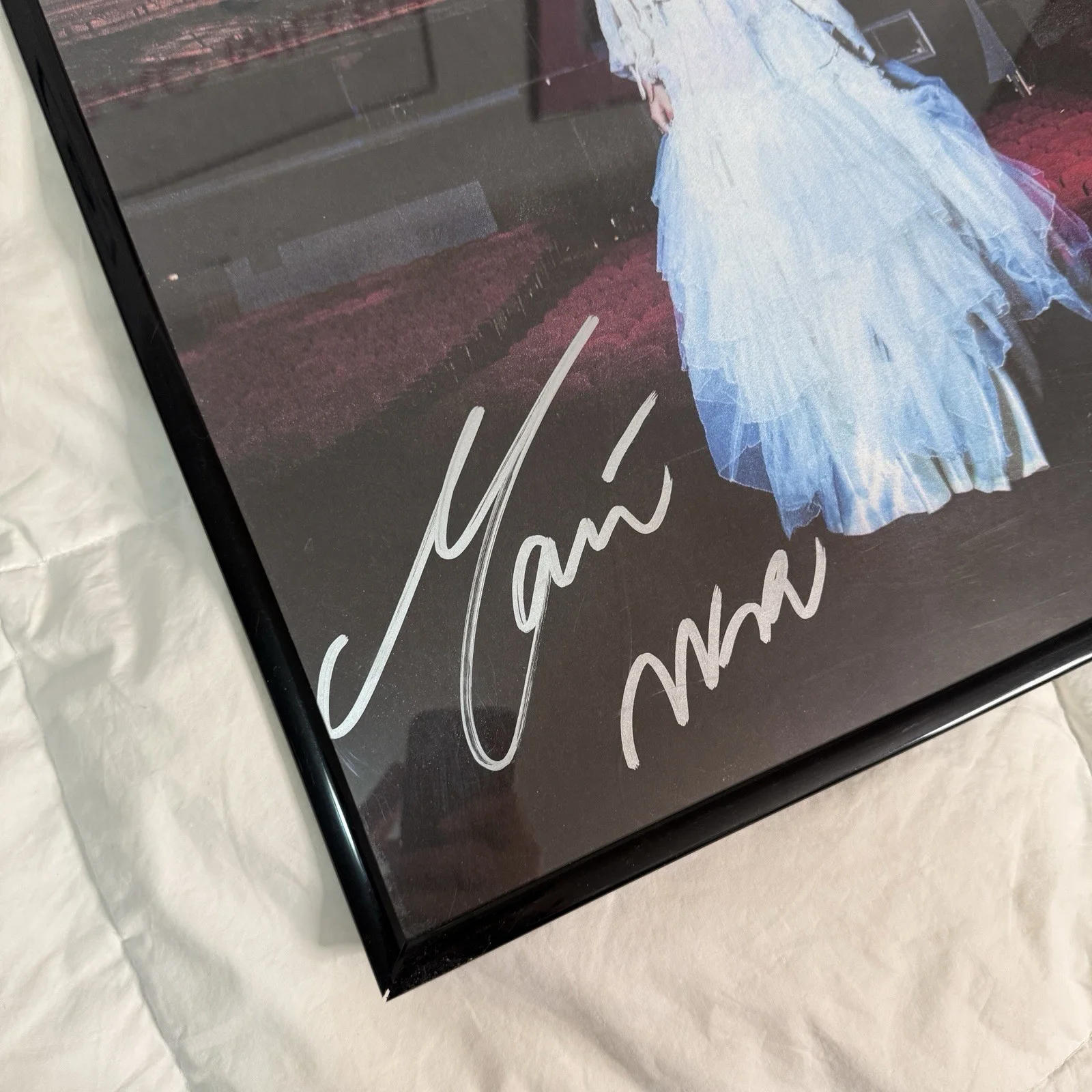 Not For Radio (The Marias) signed poster: Winter In The Garden Concert Exclusive, изображение 2