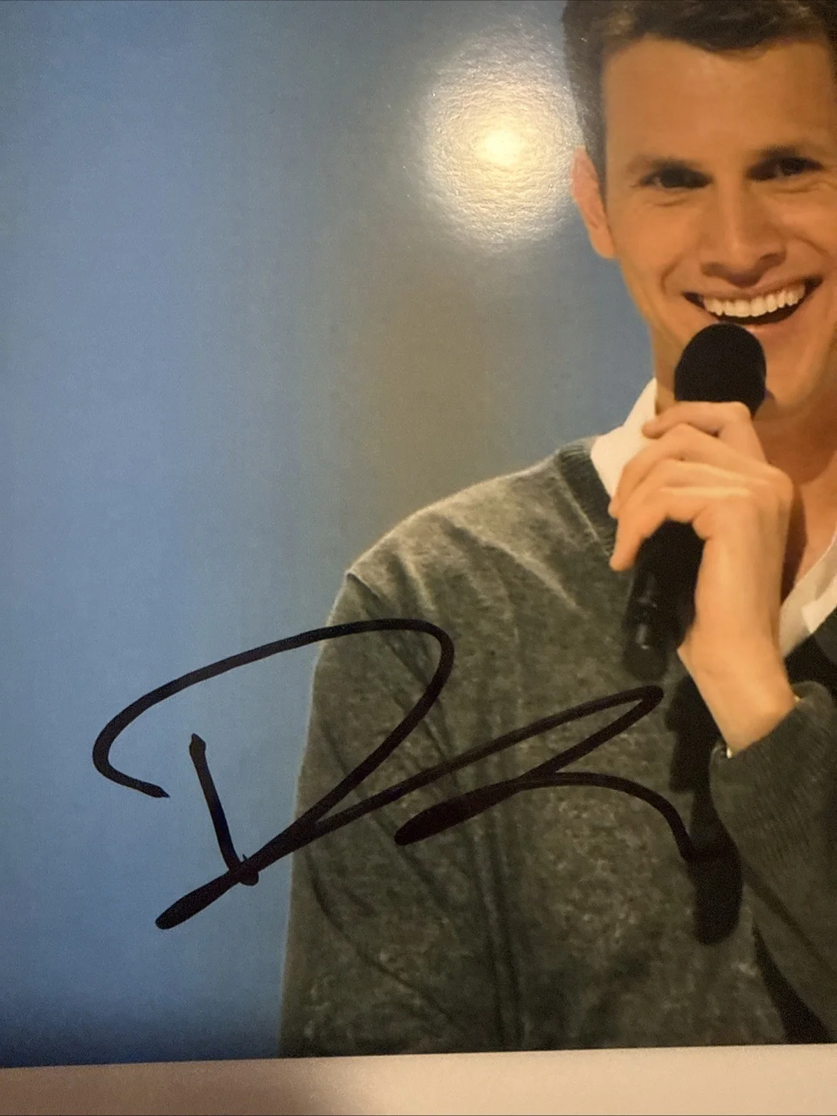 Daniel Tosh signed auto 8x10 PhotoTosh 2.0, image 2