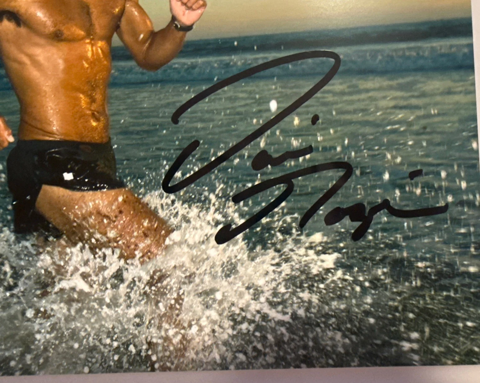 David Goggins signed auto 8x10Photo Navy Seal Motivational Runner, изображение 2