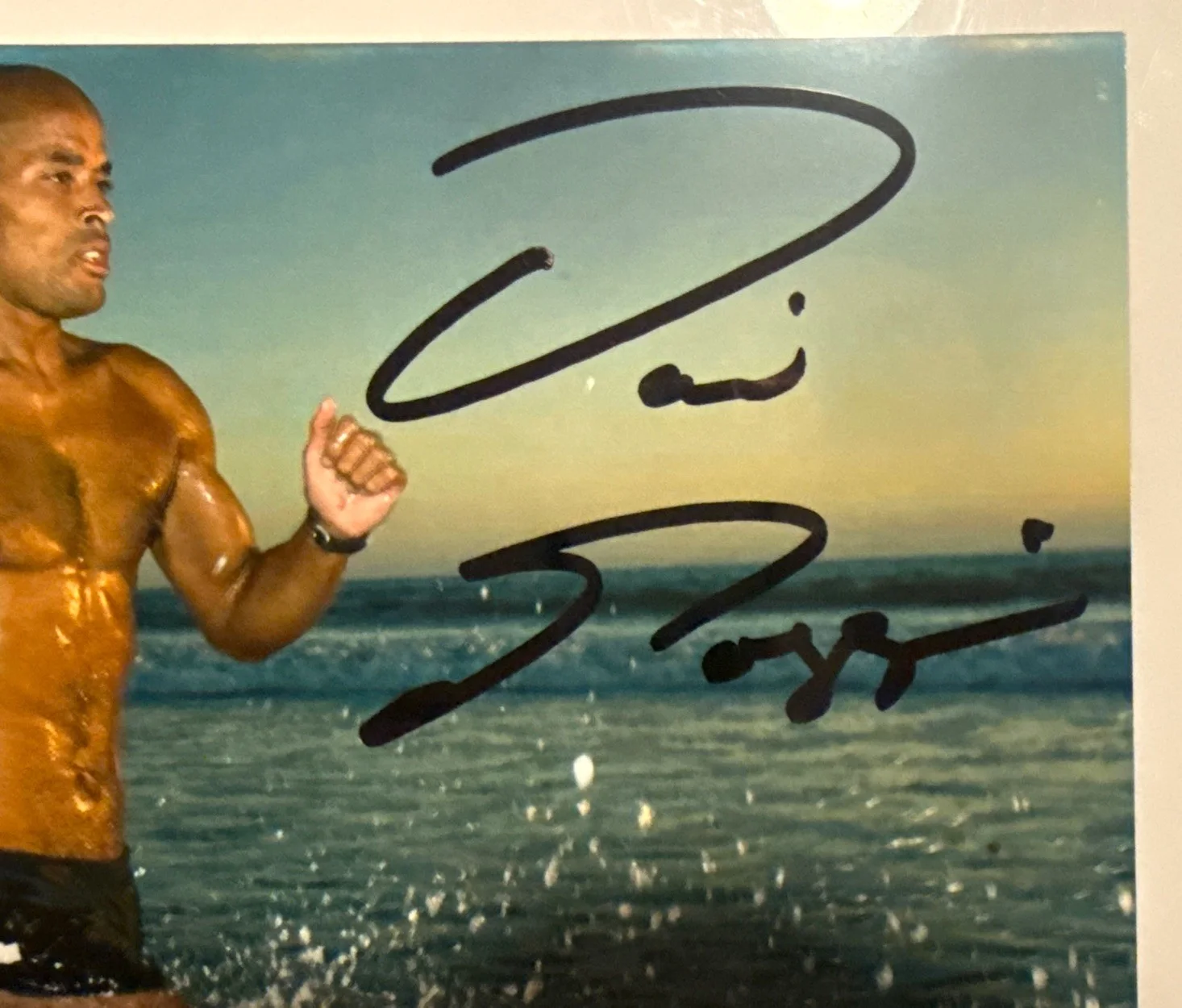 David Goggins signed auto 8x10Photo Navy Seal Motivational Runner, image 2