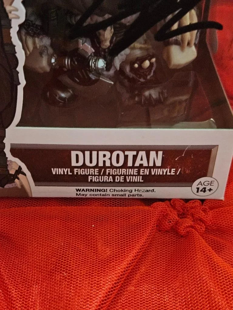 TOBY KEBBELL — TOBY KEBBELL HAND SIGNED AUTOGRAPHED FUNKO POP! DUROTAN WARCRAFT 287 FIGURIE COA, изображение 3