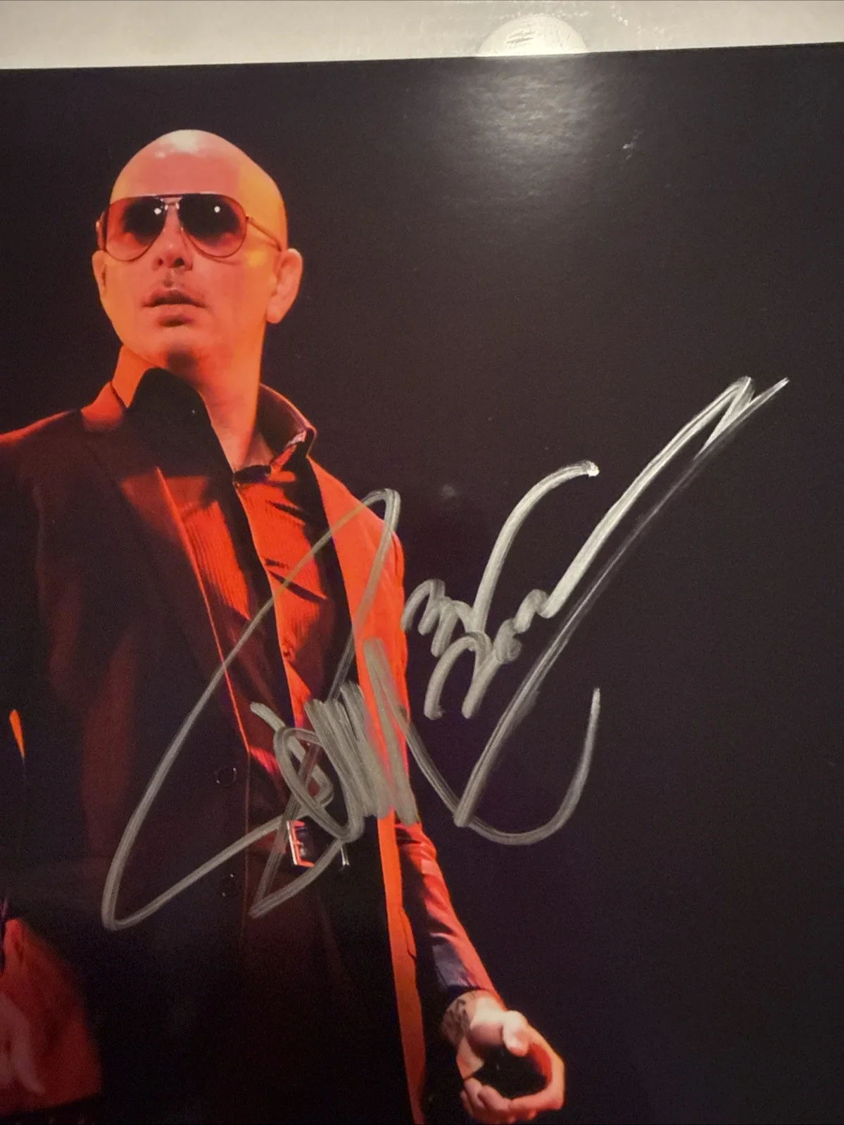 PITBULL SIGNED 8X10 PHOTO MR WORLDWIDE 305 MIAMI ARMANDO PEREZ HIPHOP AUTOGRAPH, изображение 2