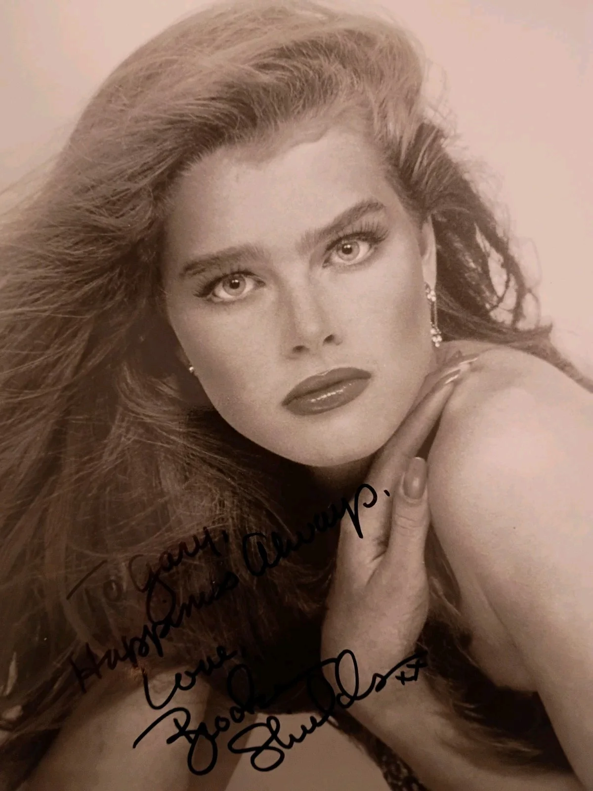 Brooke Shields — BROOKE SHIELDS Signed Autographed YOUNG 8x10 Photo..Acting LEGEND....Mueller COA, изображение 4