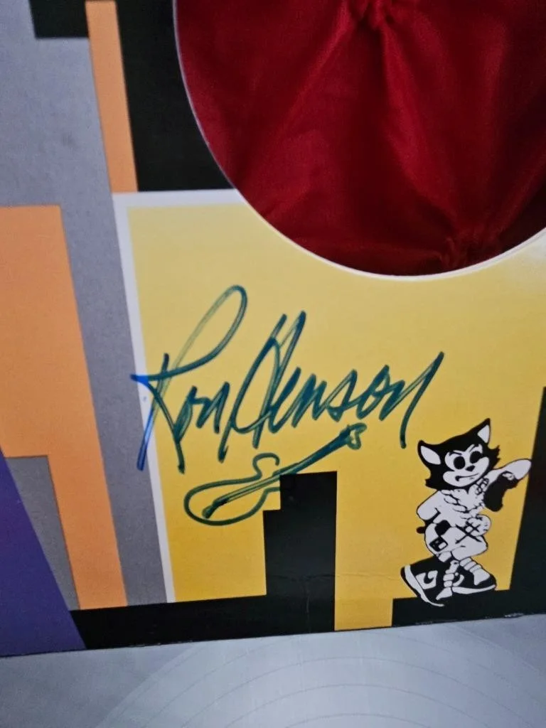 RON HENSON HAND SIGNED AUTOGRAPHED RECORD ALBUM ON POINT UP TOWN PROMO W/ COA, изображение 2
