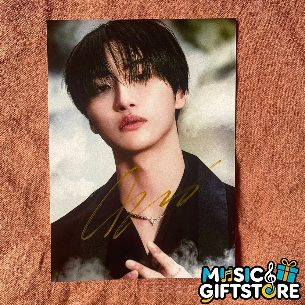 ATEEZ Seonghwa Autographed Photo Golden Hour Part4 K-POP Collection 2026B #MUGS, изображение 3