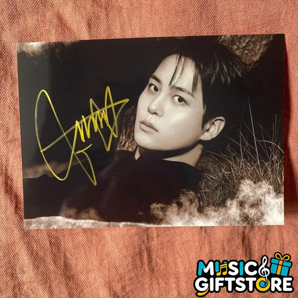 ATEEZ Jongho Autographed Photo Golden Hour Part4 4*6 K-POP Collection 2026 #MUGS, image 3