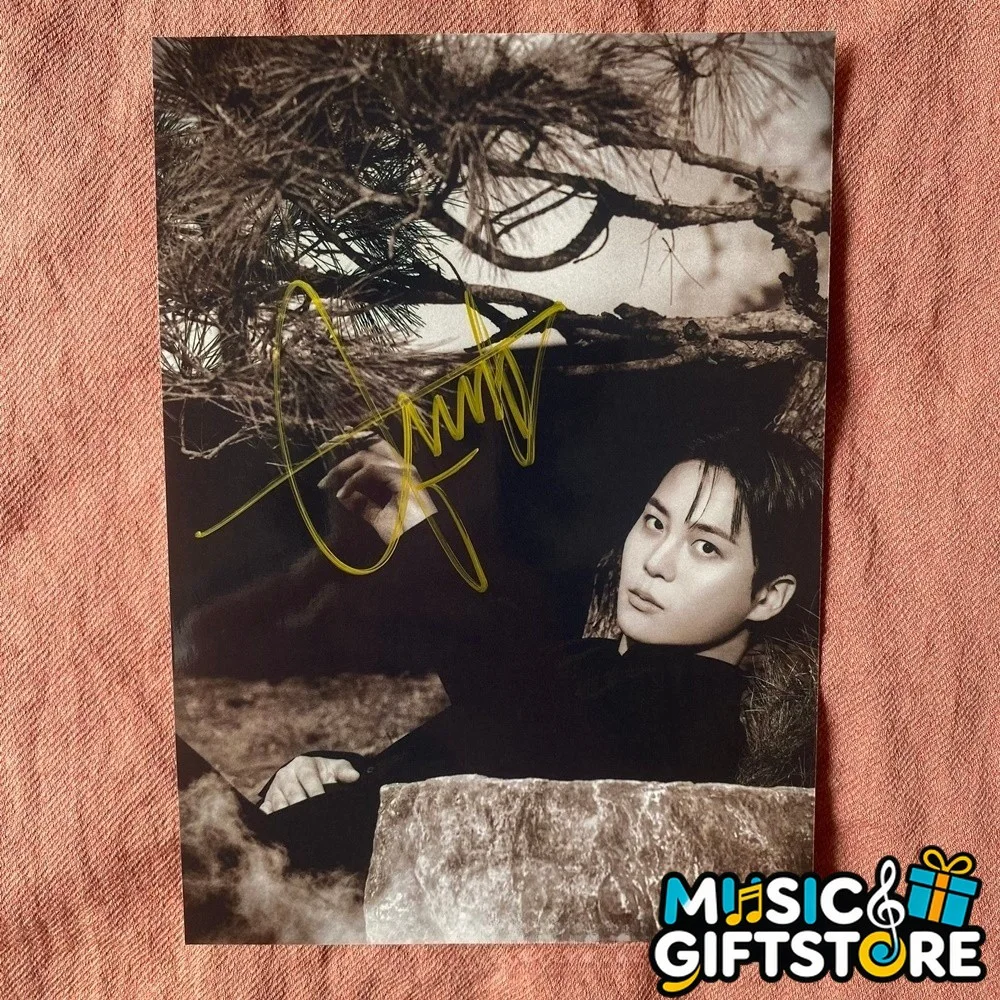 ATEEZ Jongho Autographed Photo Golden Hour Part4 4*6 K-POP Collection 2026 #MUGS, image 4