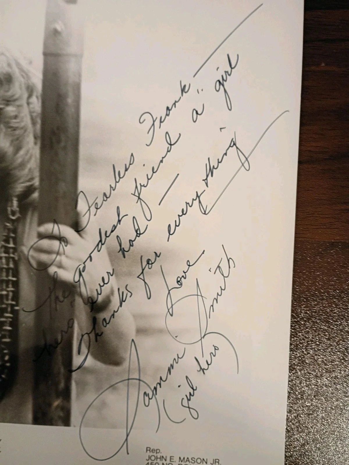 SAMMI SMITH Signed Autographed 8x10 Photo..COUNTRY MUSIC LEGEND (d.2005) JSA COA, изображение 4