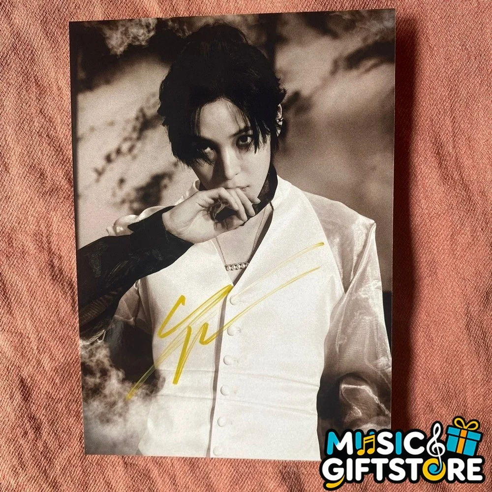 ATEEZ Yunho Autographed Photo Golden Hour Part4 4*6 K-POP Collection 2026 #MUGS, image 5