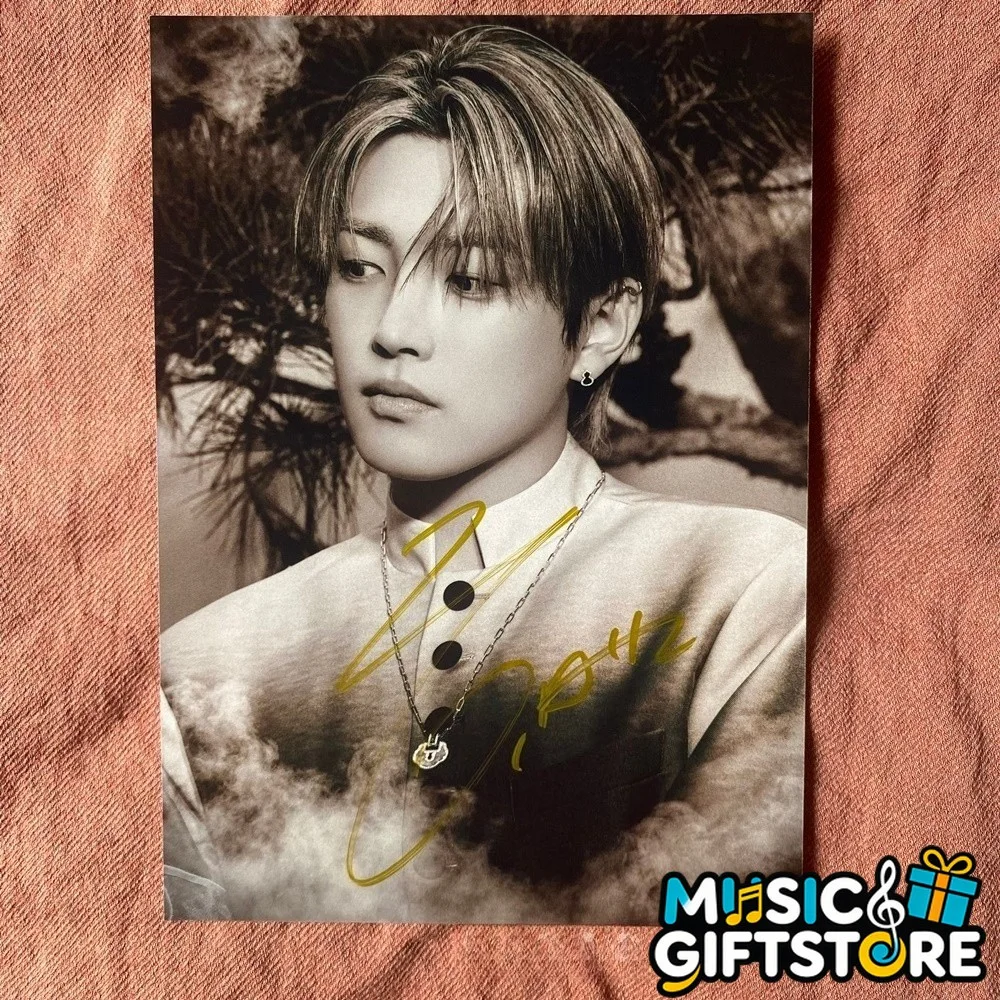 ATEEZ Hongjong Autographed Photo Golden Hour Part4 K-POP Collection 2026 #MUGS, изображение 4