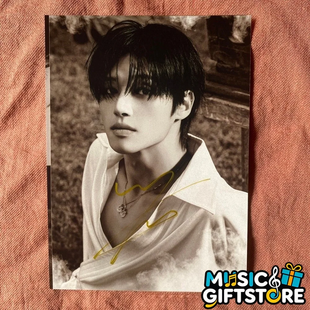 ATEEZ Wooyoung Autographed Photo Golden Hour Part4 K-POP Collection 2026 #MUGS, изображение 4