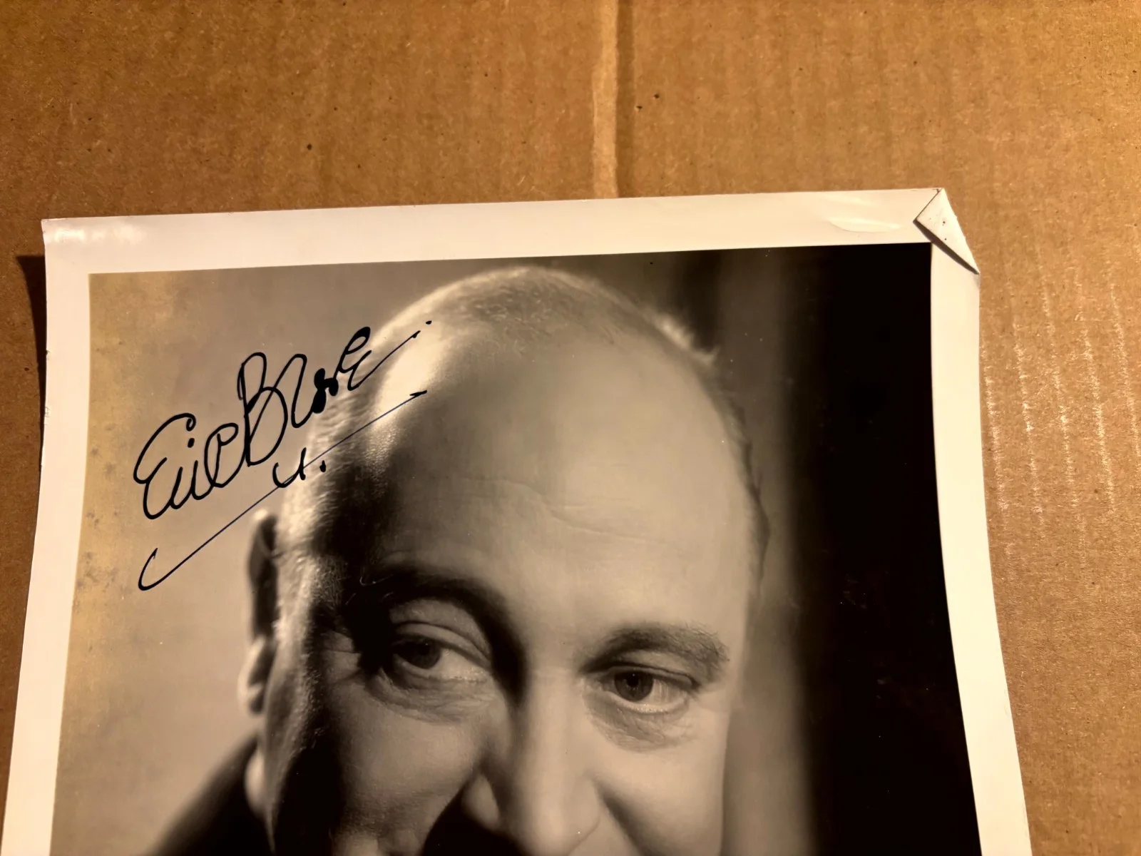 Eric Blore Very Rare Very Early Autographed 8/10 Photo 30s Top Hat Sullivan's, image 2